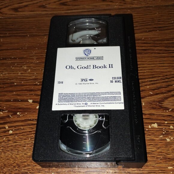 Oh God! Book II (VHS, 1989) George Burns - Picture 6 of 6